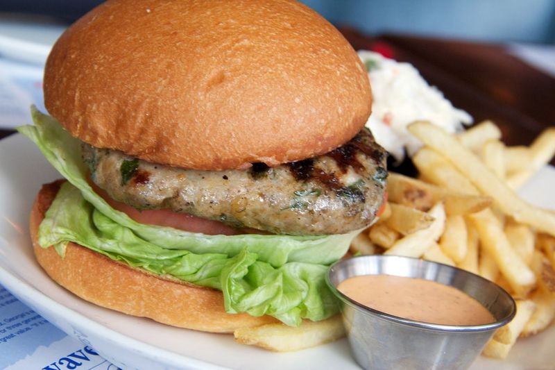 Legal Sea Foods Tuna Burger