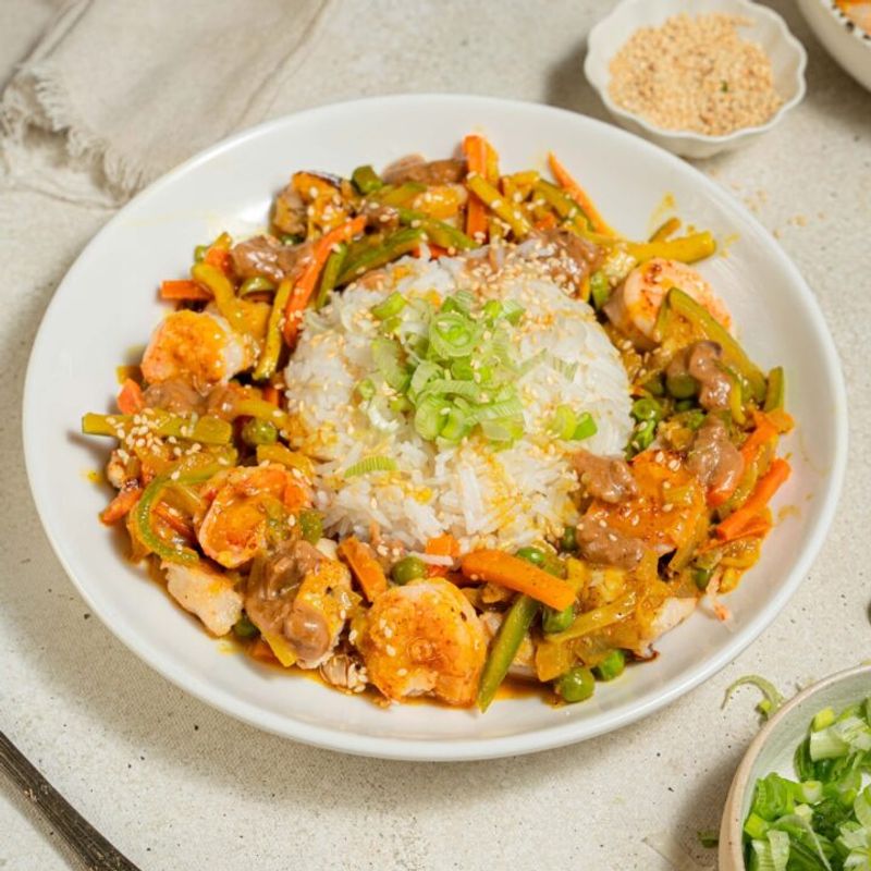 Cheesecake Factory Bang Bang Chicken & Shrimp