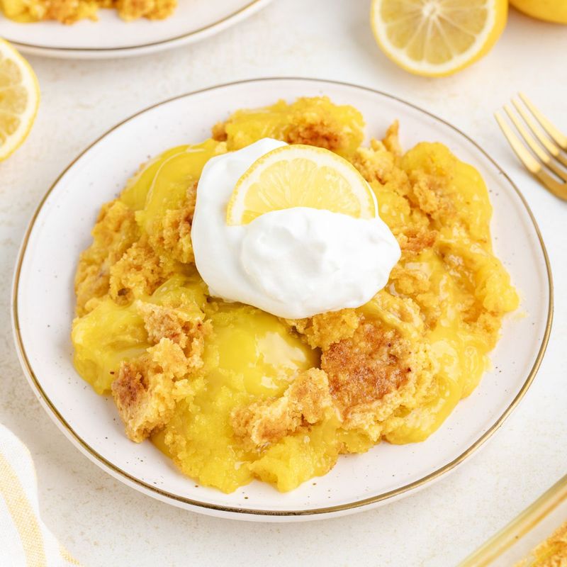 Lemon Dump Cake