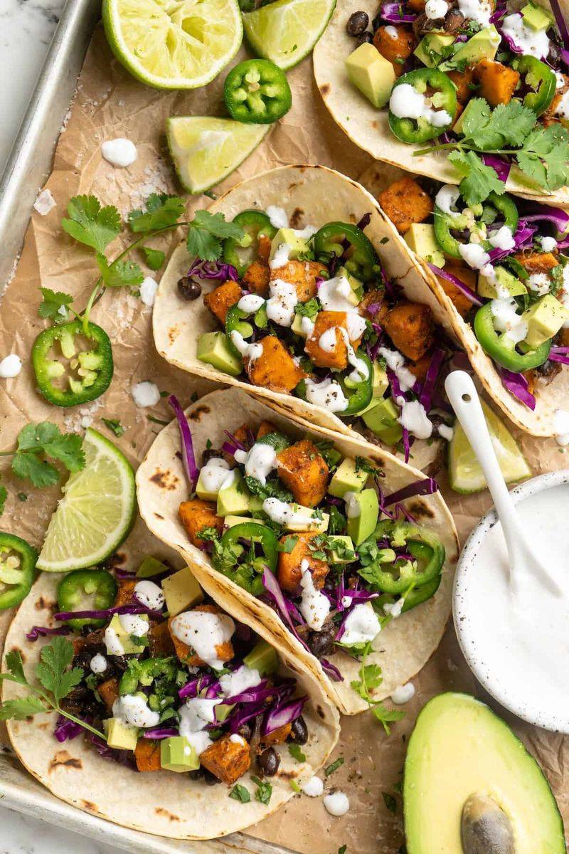 Sweet Potato & Black Bean Tacos