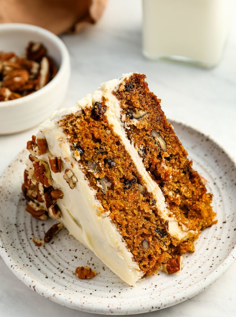 Carrot Cake with Cream Cheese Frosting