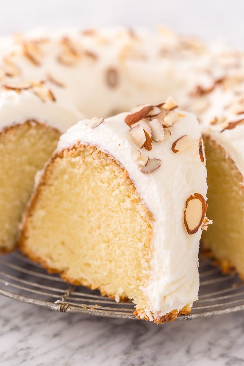 Almond Amaretto Pound Cake