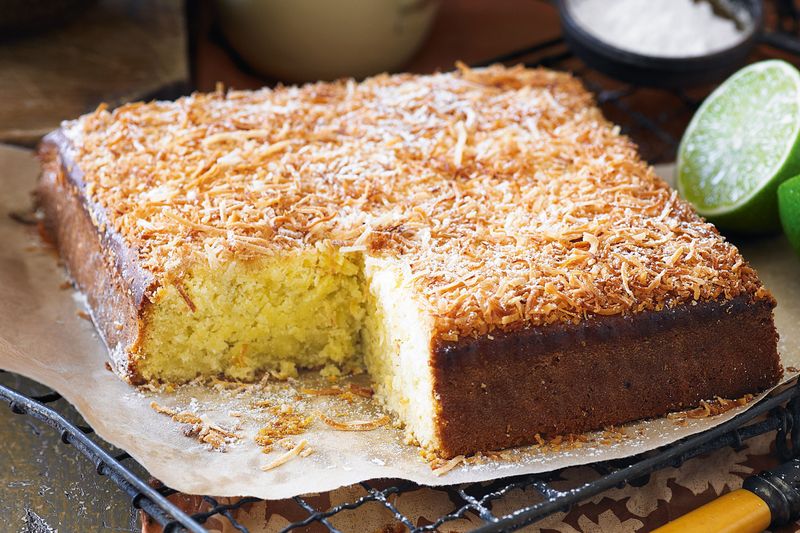 One-Bowl Coconut Lime Cake