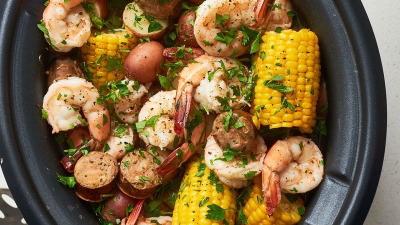 Crockpot Shrimp Boil
