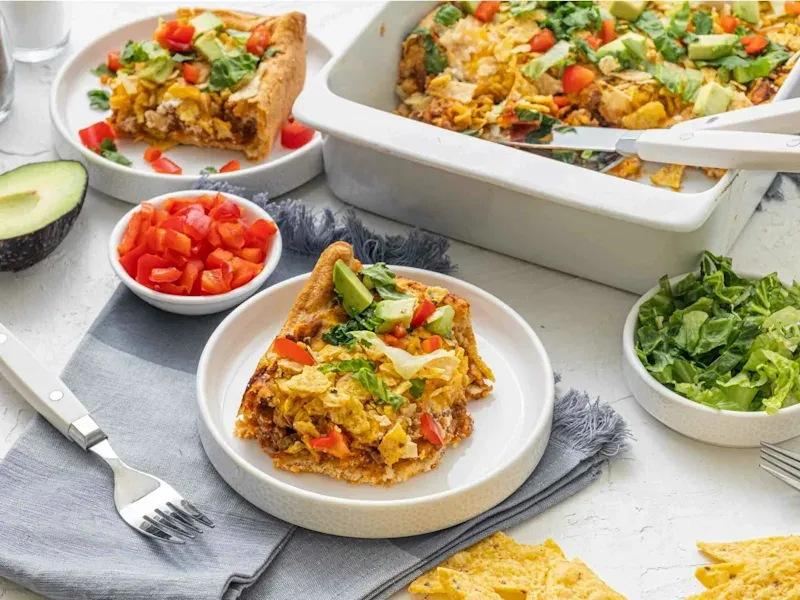 Taco Crescent Bake
