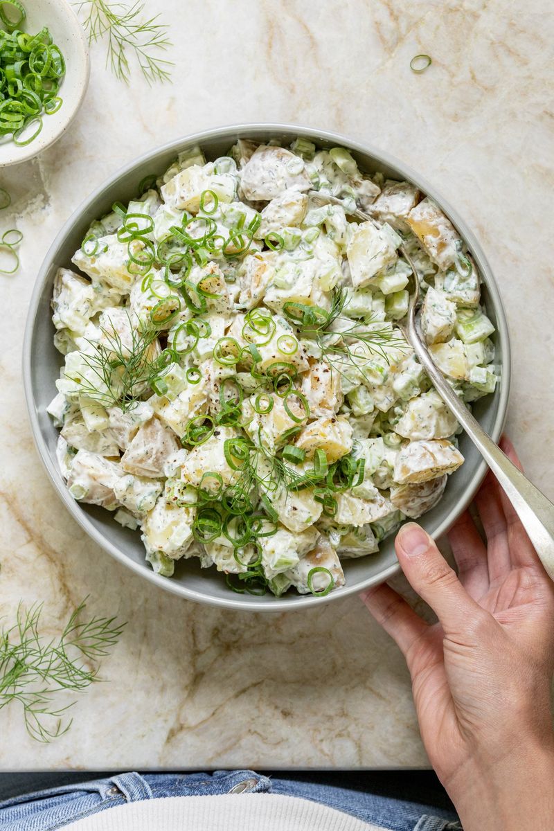 Greek Yogurt Dill Potato Salad