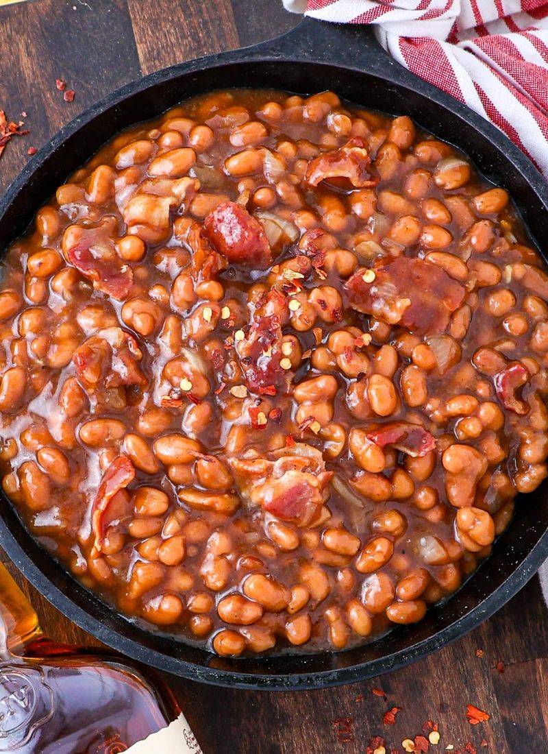 BBQ Baked Beans with Bacon
