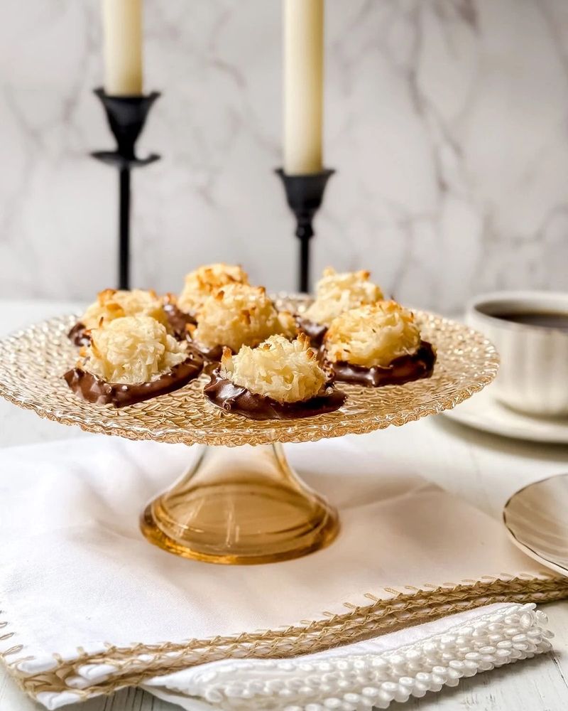 Toasted Coconut Macaroons