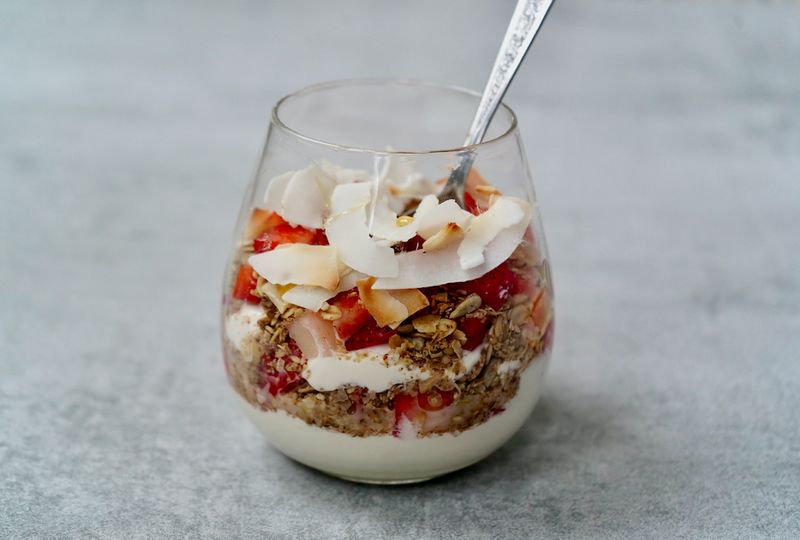 Coconut Pudding Parfaits