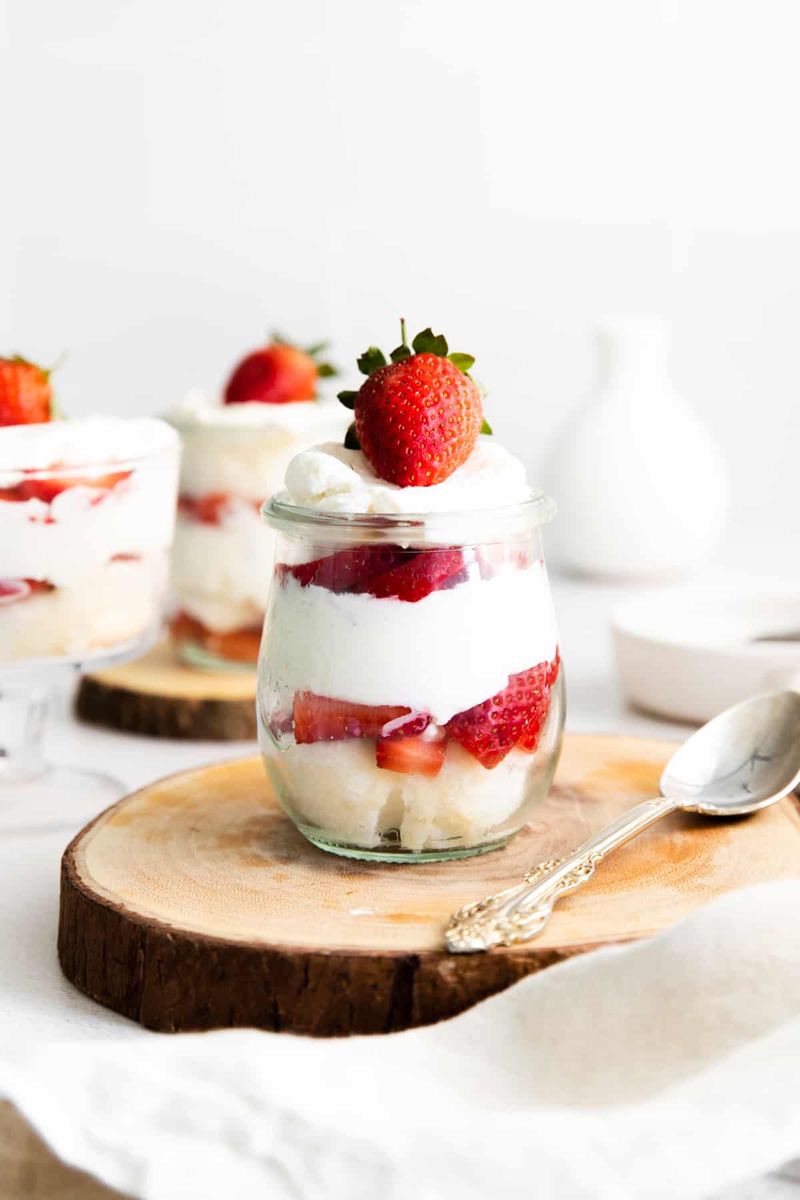 Strawberry Shortcake Trifles