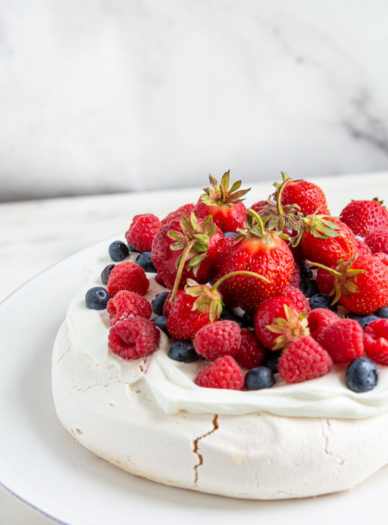 Pavlova with Berries