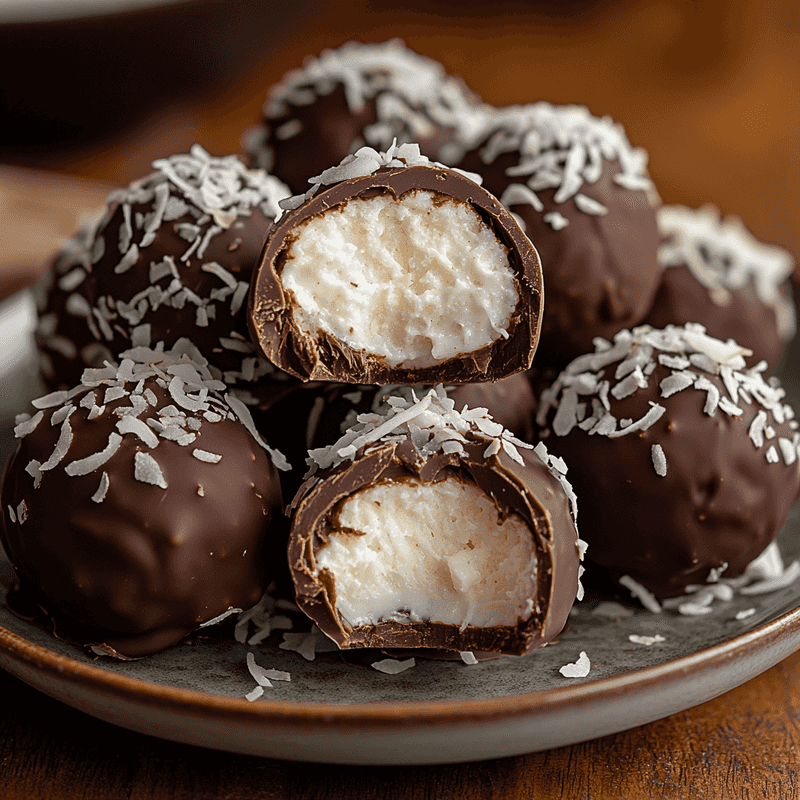 No-Bake Coconut Balls