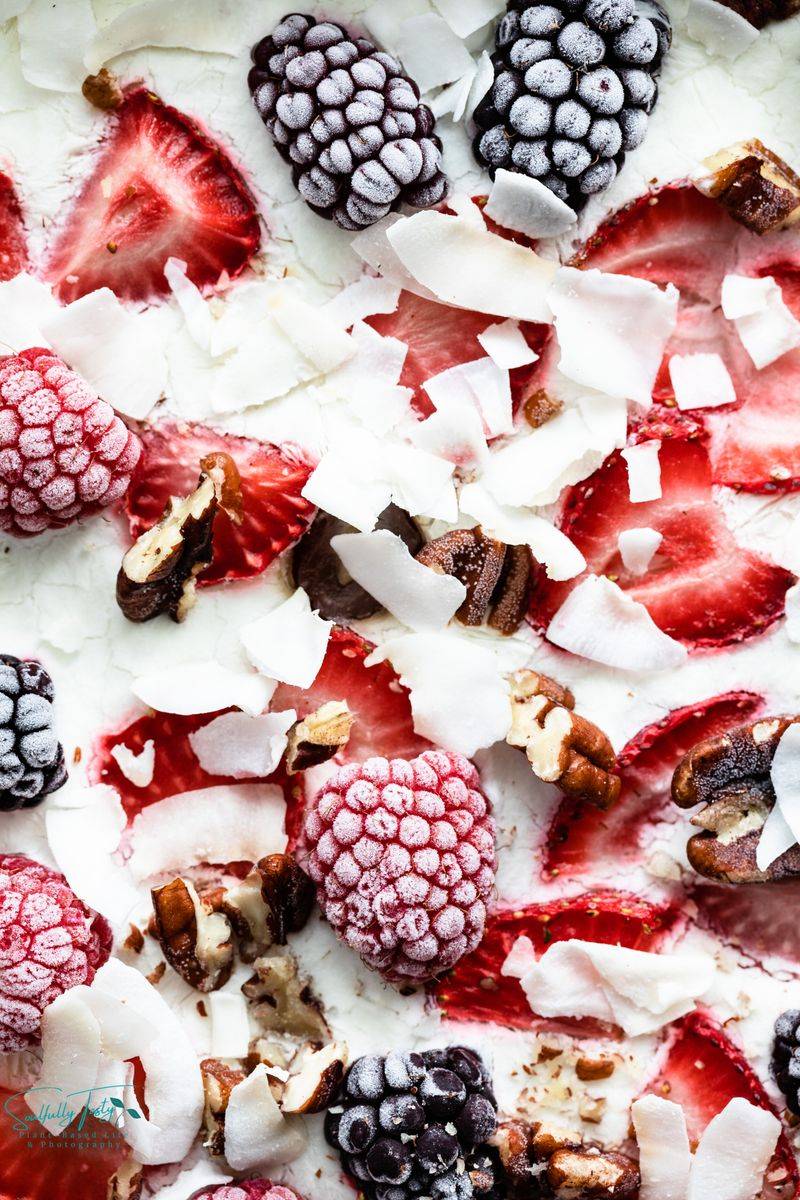 Frozen Coconut Yogurt Bark