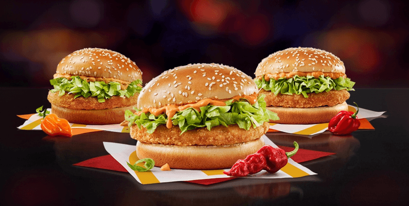McDonald’s Creamy Habanero McChicken