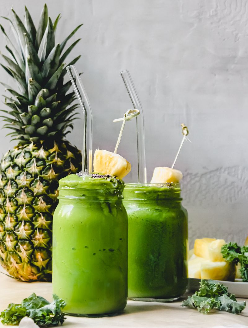 Kale Pineapple Detox Smoothie