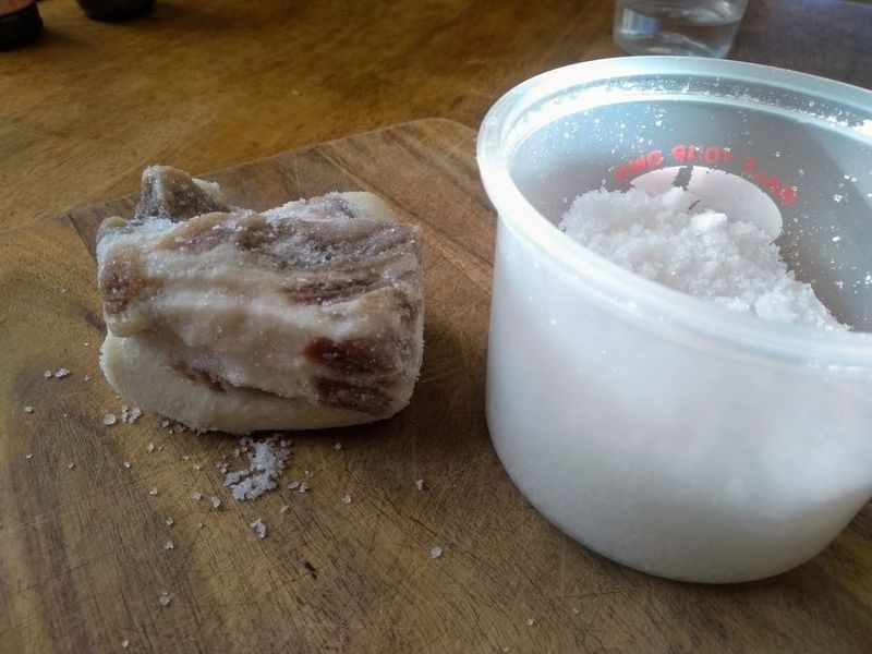 Cold Boiled Salt Pork