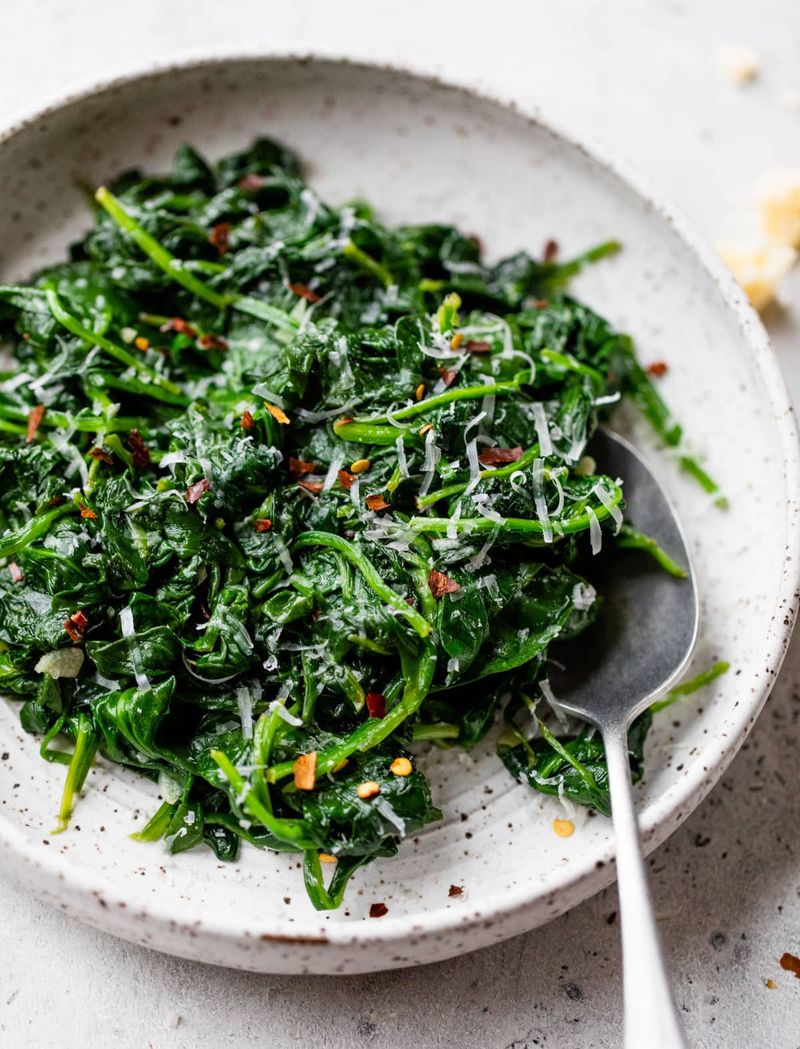 Cooked Spinach