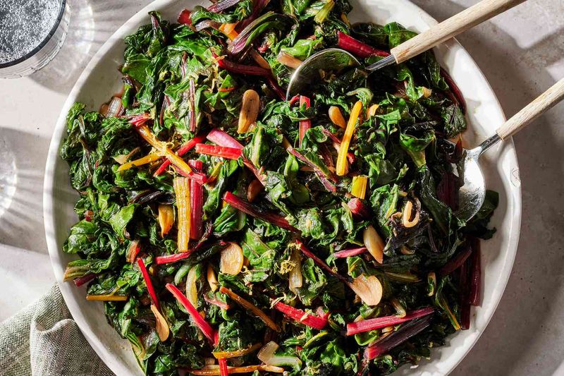 Cooked Swiss Chard