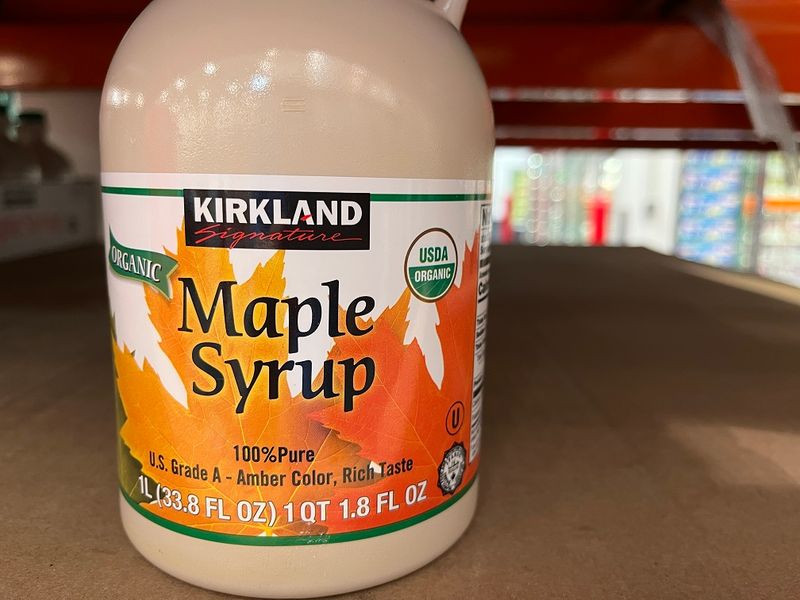 Kirkland Signature Organic Maple Syrup (Costco)