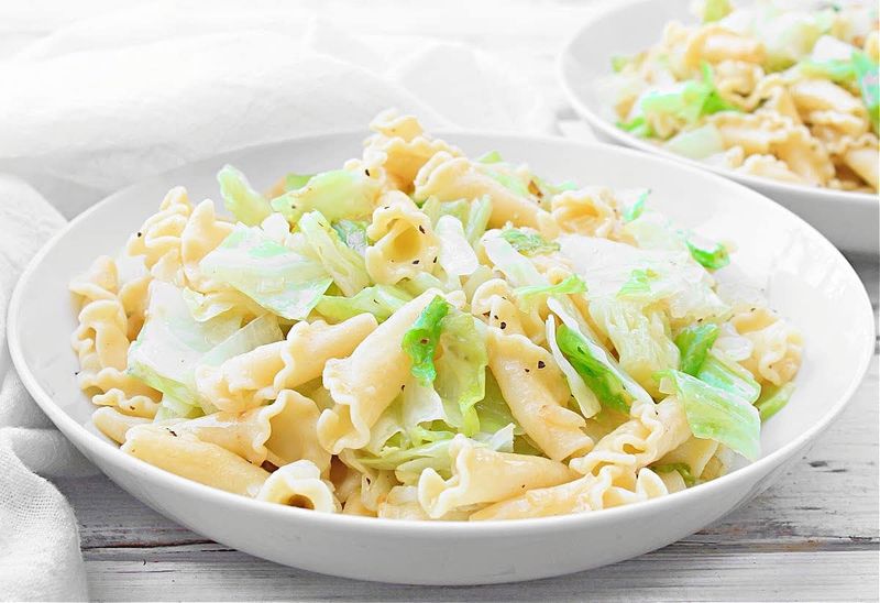 Cabbage and Noodles (Haluski)