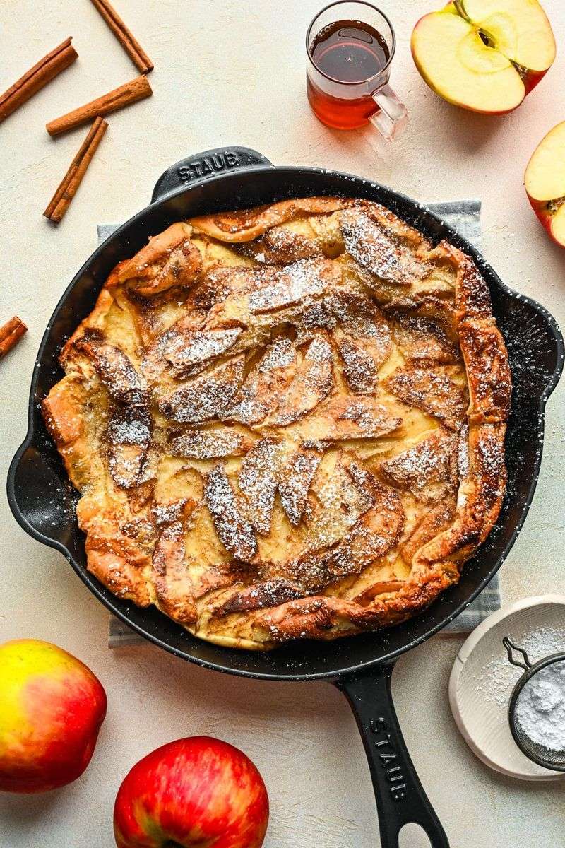 Apple Pancakes (the Puffy Kind)