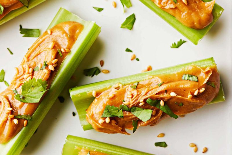 Celery Sticks with Peanut Butter