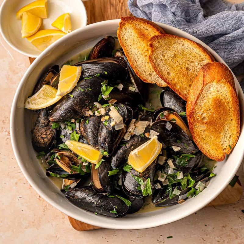 Garlic Butter Mussels