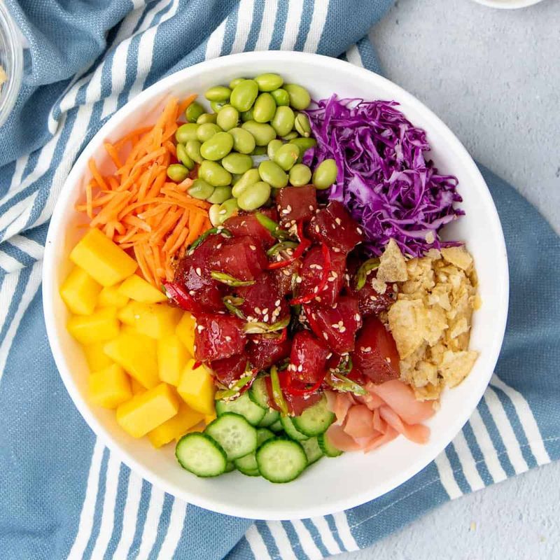 Tuna Poke Bowls