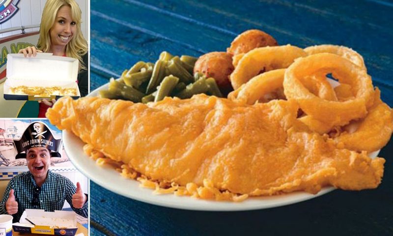 Long John Silver's Big Catch Platter