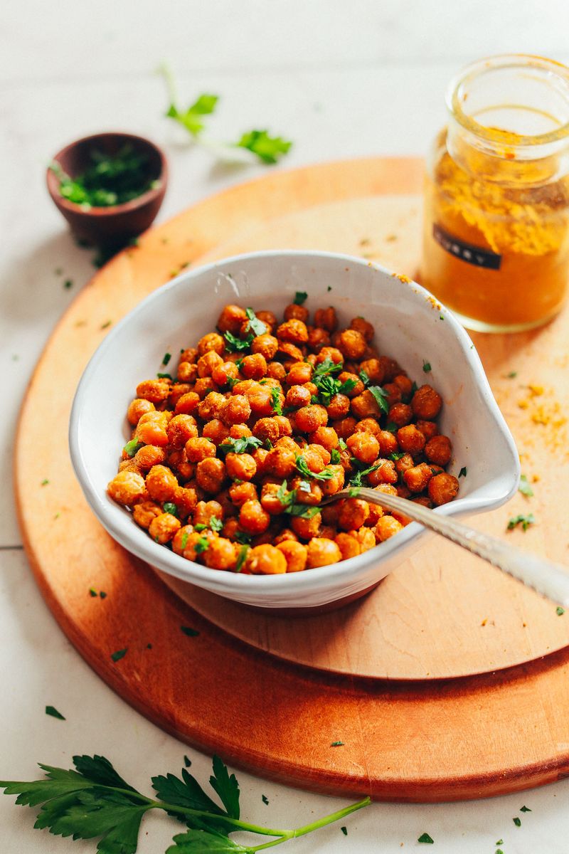 Crispy Chickpeas with Smoked Paprika