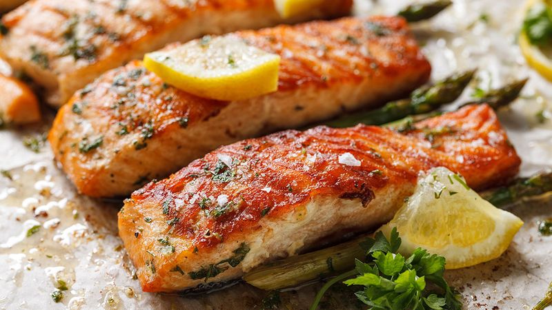 Baked Salmon with Lemon and Dill
