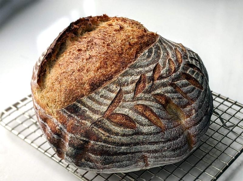 Fresh-Baked Sourdough Bread