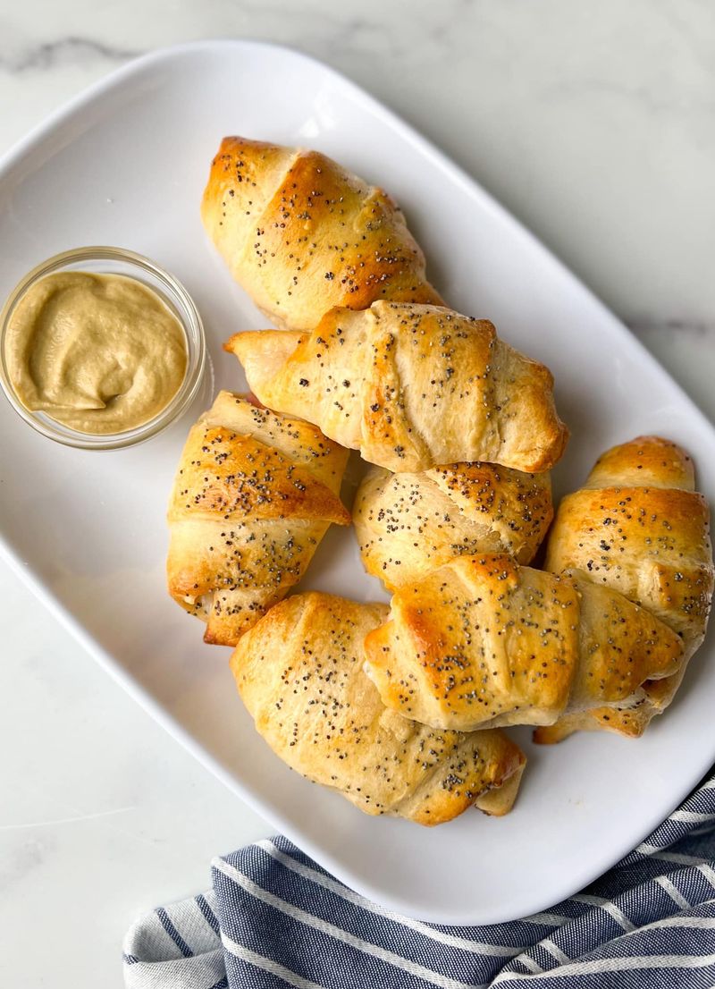 Ham & Swiss Crescent Rolls