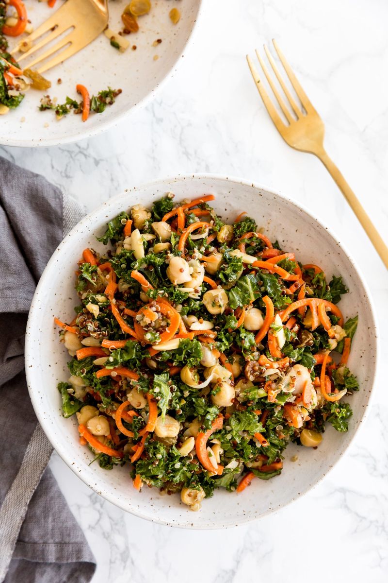 Moroccan Carrot and Chickpea Salad