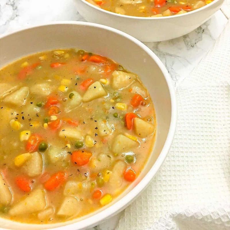 Veggie-Heavy Soups With No Texture Contrast