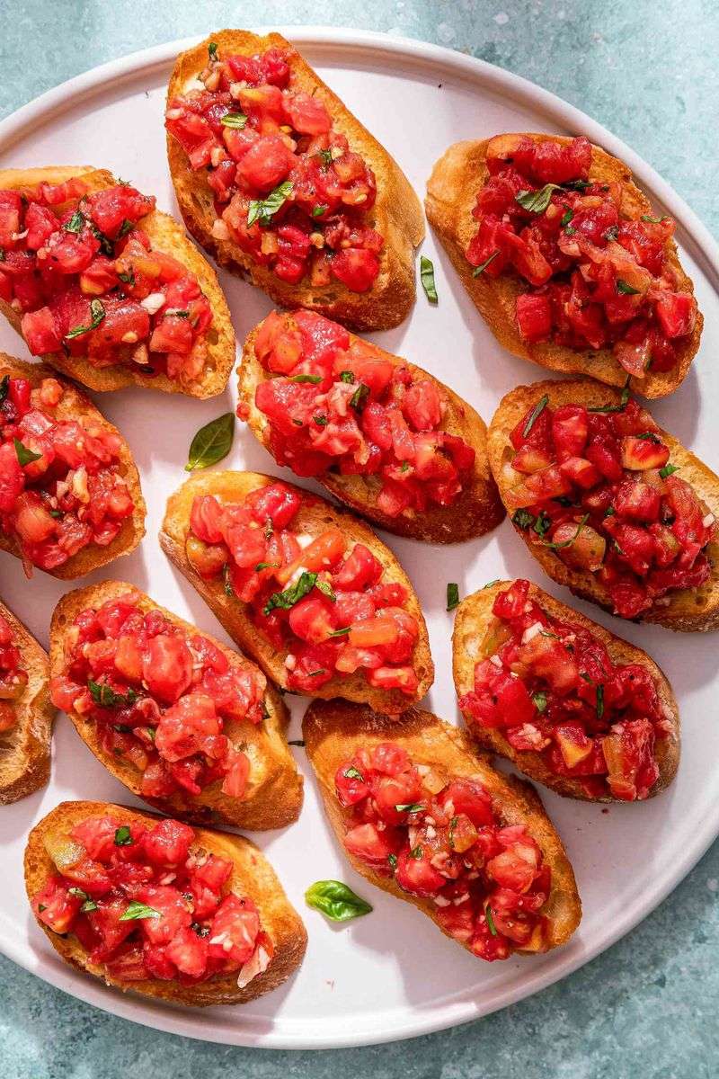 Bruschetta with Tomato & Basil