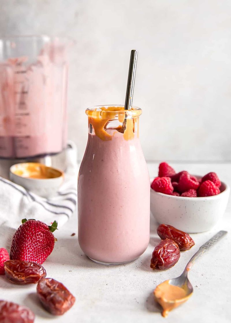 Peanut Butter and Jelly Smoothie