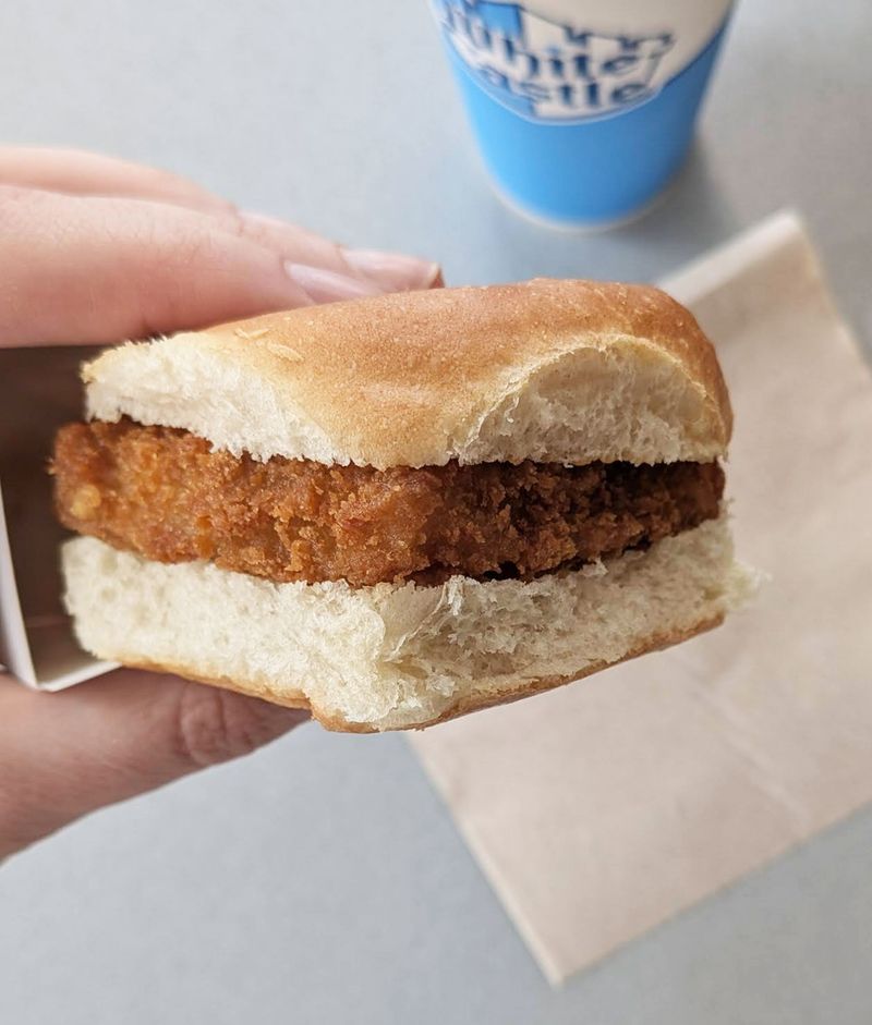 White Castle Panko Breaded Fish Slider
