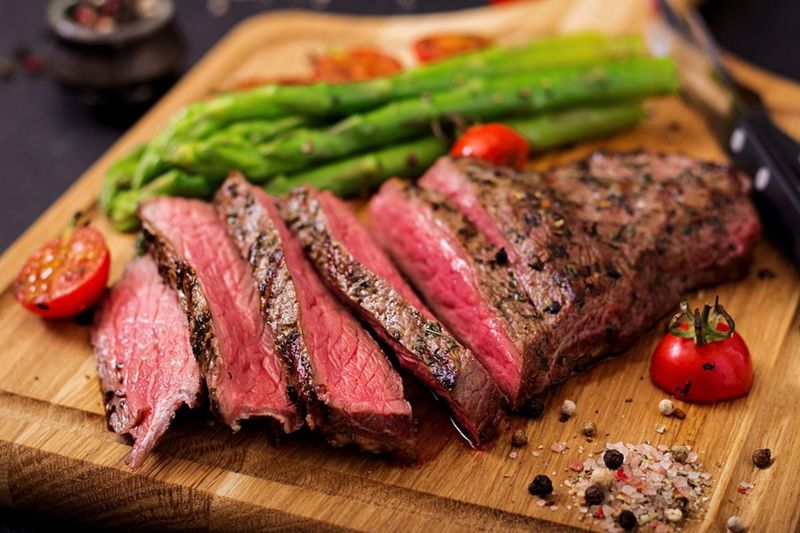 Medium-Rare or Medium Steak