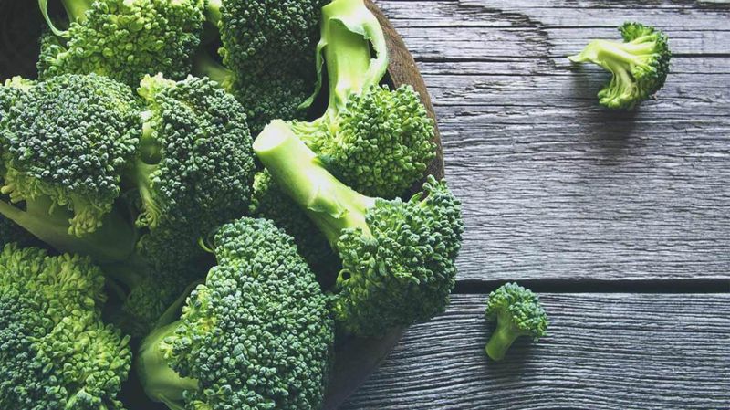 Raw Cruciferous Veggies (like broccoli & cauliflower)