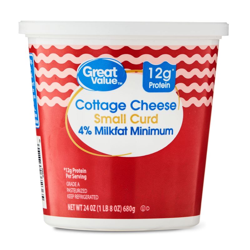 Walmart’s Great Value Cottage Cheese