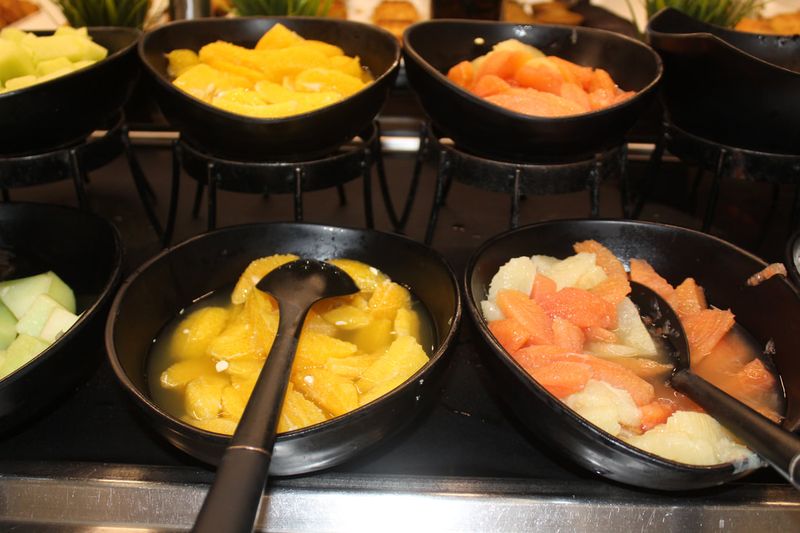 Pre-Sliced Fruit from the Buffet