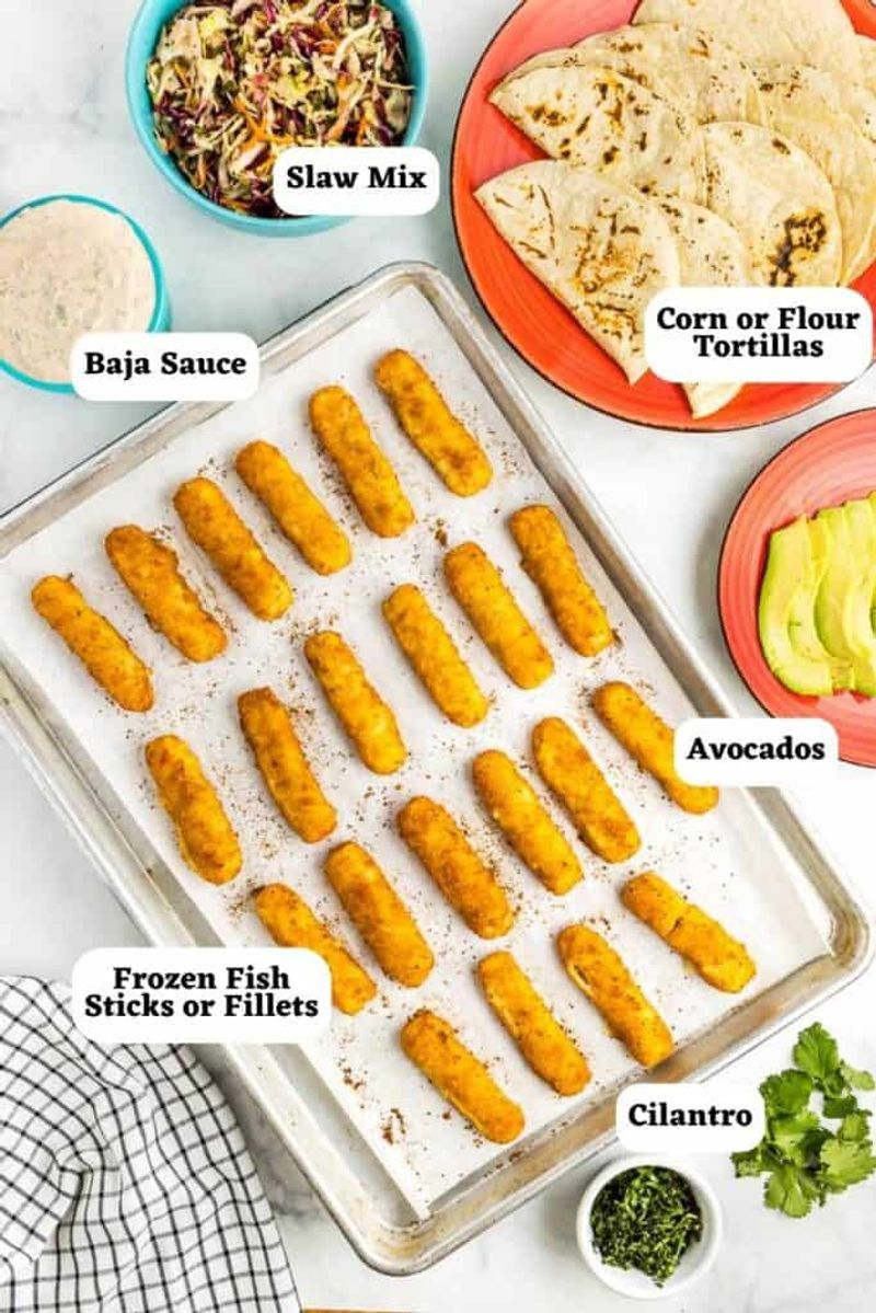Fish Tacos with Frozen Fish Fillets