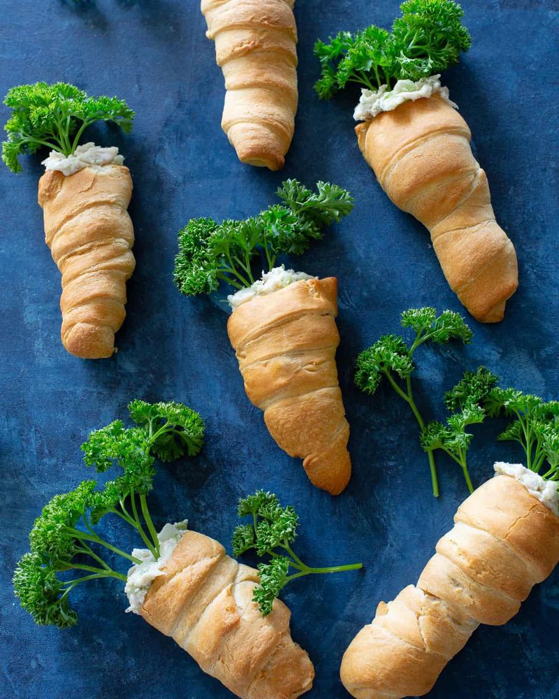 Crescent Roll Carrots