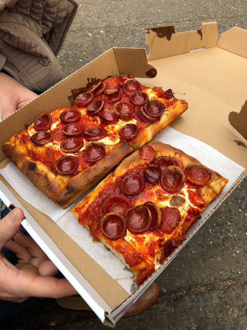 Prince Street Pizza’s Spicy Pepperoni Square