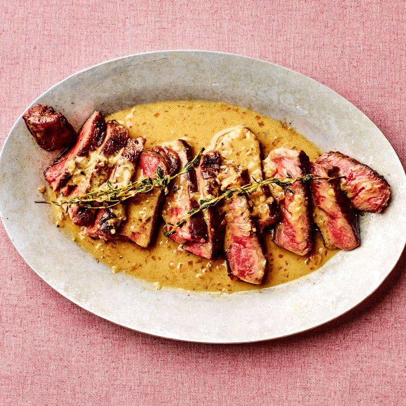 Over-Sauced Steaks