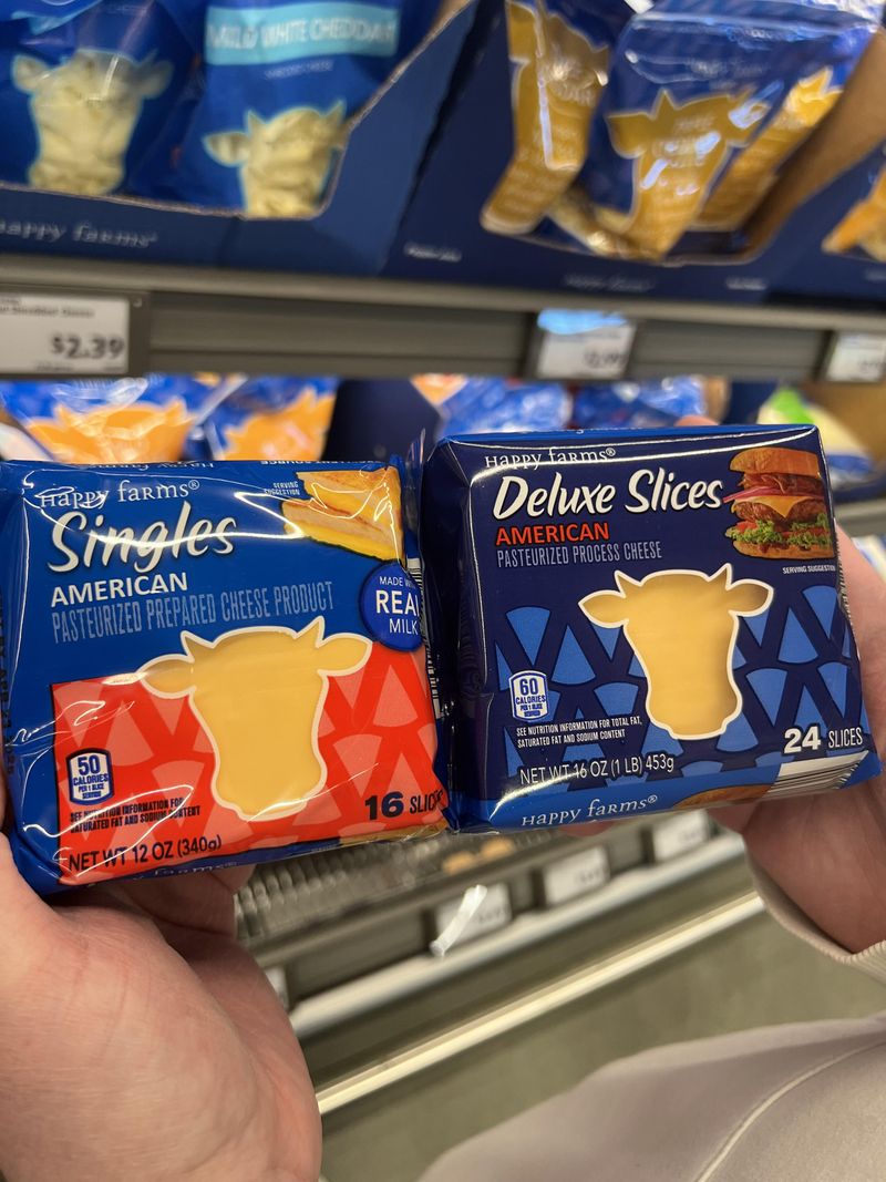 Store-Brand Cheese Singles