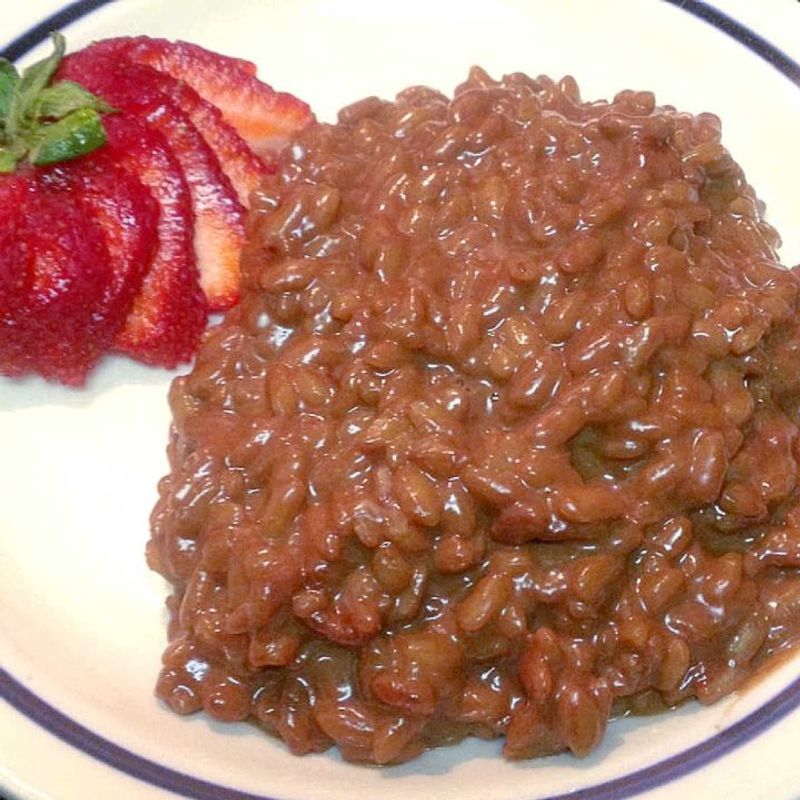 Savory Chocolate Risotto
