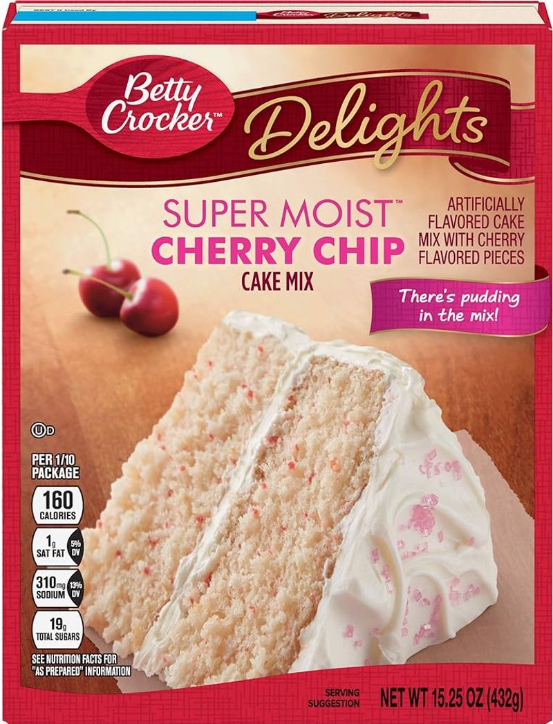Betty Crocker Cherry Chip Cake Mix