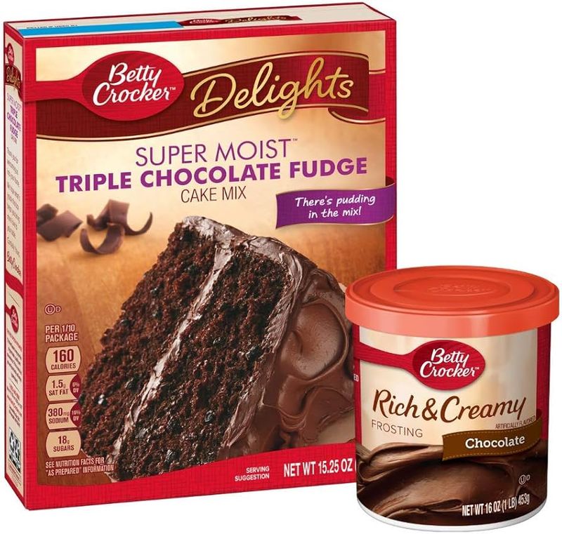 Betty Crocker Mocha Fudge Cake Mix